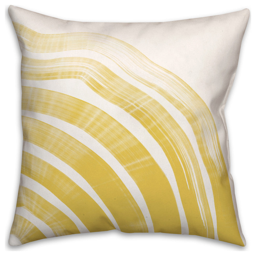 Yellow Arch 18x18 Indoor/Outdoor Pillow