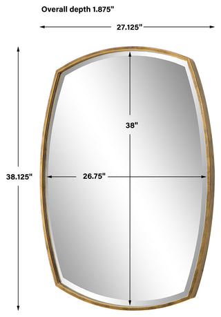 Uttermost Varenna Aged Gold Vanity Mirror
