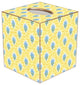 TB1205 - Yellow Provencial Print Tissue Box Cover