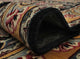 Pak-Persian Zarqa Black Rug, 8''11x12''10
