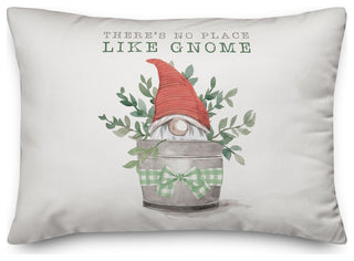 Gnome Bucket 4 14x20 Spun Poly Pillow