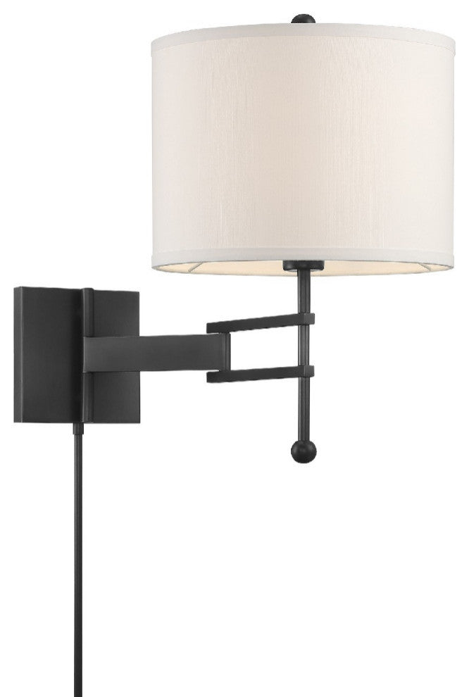 Marshall 1 Light Matte Black Wall Mount