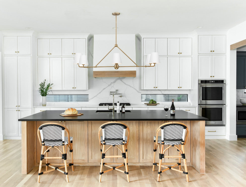 Crystorama Lighting Group XAV-B9306 Xavier 6 Light 46"W Linear - Matte Black