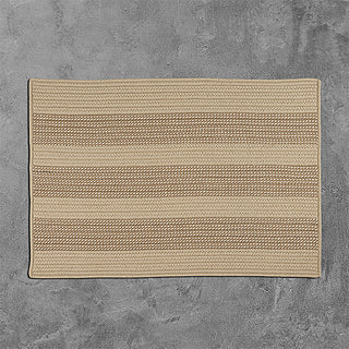 Boat House - Natural 6' square, Square, Braided