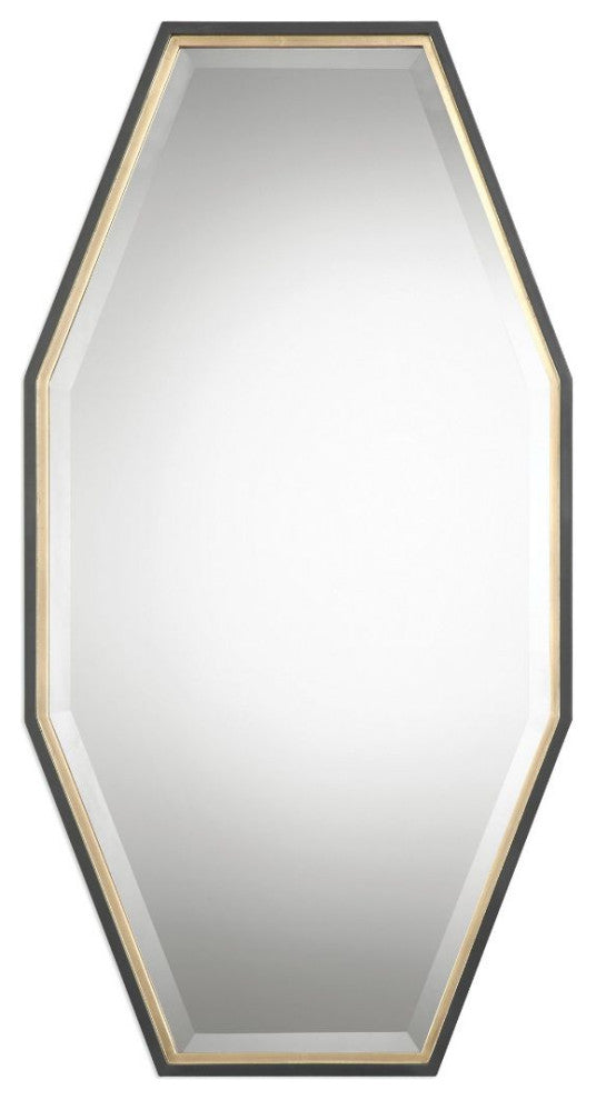 Uttermost Savion Gold Octagon Mirror