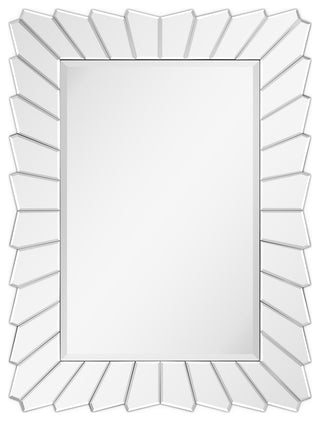 Traverse Modern Beveled Rectangular Wall Mirror, 30"x40"