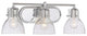 Minka-Lavery Transitional Bath Art Three Light Bath 5723-77