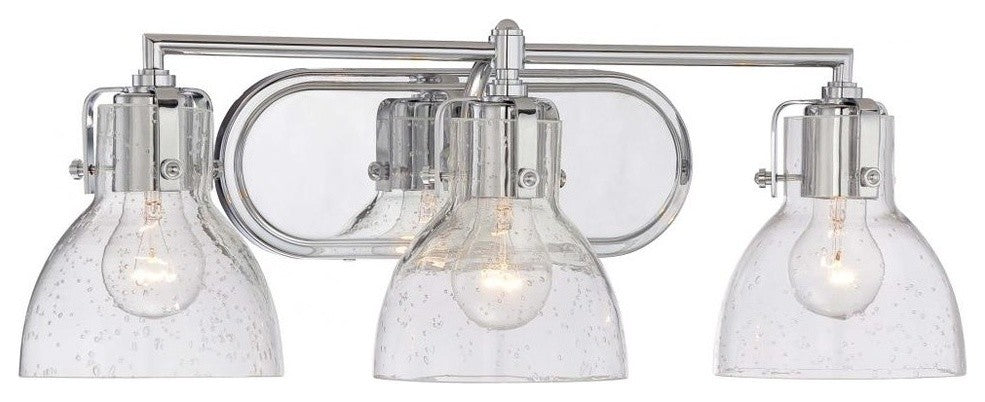 Minka-Lavery Transitional Bath Art Three Light Bath 5723-77
