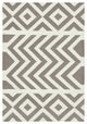 Rug N Carpet - Handmade Wool 3' 9'' x 5' 6'' Flatweave Dhurrie Kilim Rug