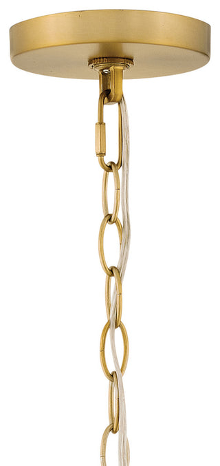Lark Brynn Medium Pendant, Lacquered Brass