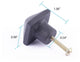 Renovators Supply Black Cabinet Knobs Wrought Iron 1" Drawer Knob Pull Handle