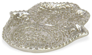 Hamsa Hand Inspired Silver Table Decor