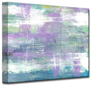 Max+E 'Lavender Calm Morning' Canvas Art Print