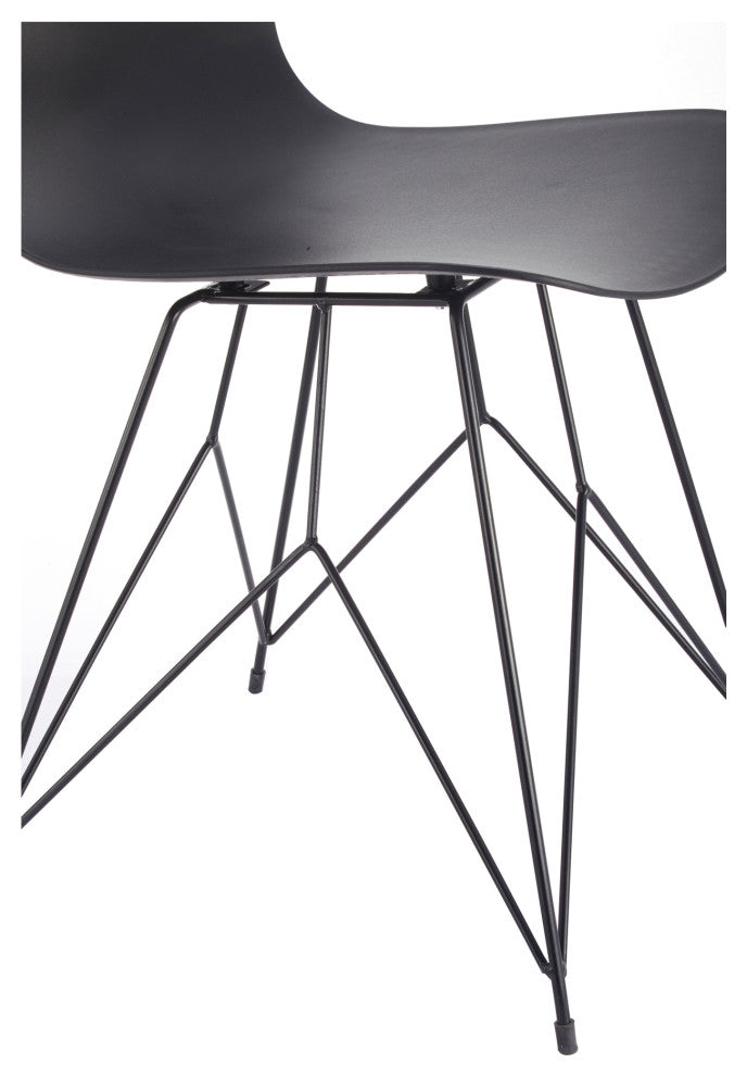 Contemporary Esterno Outdoor Chair Black - M2 - Black