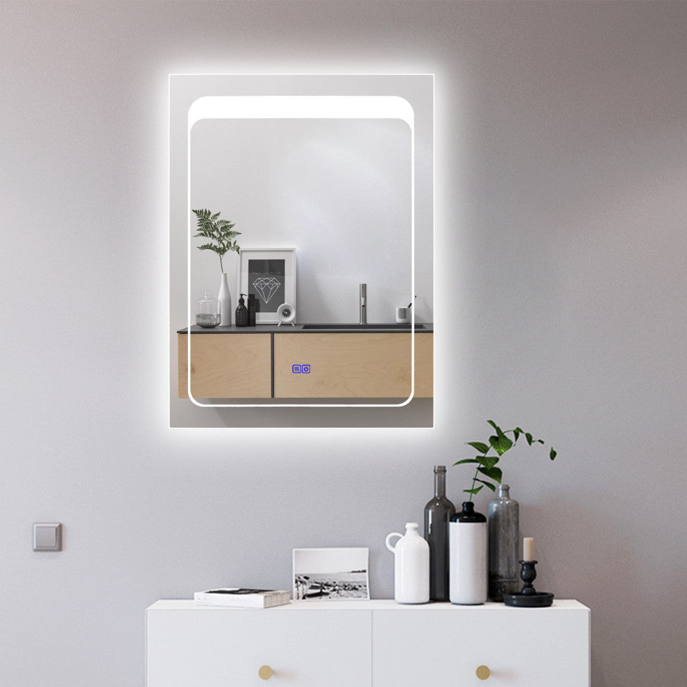 CHLOE Lighting LUMINOSITY Rectangular TouchScreen LED Mirror