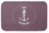 24" x 17" Gone Forever Overboard Bathmat, Dusty Purple