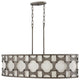 Hinkley Carter Small Six Light Linear, Weathered Bronze