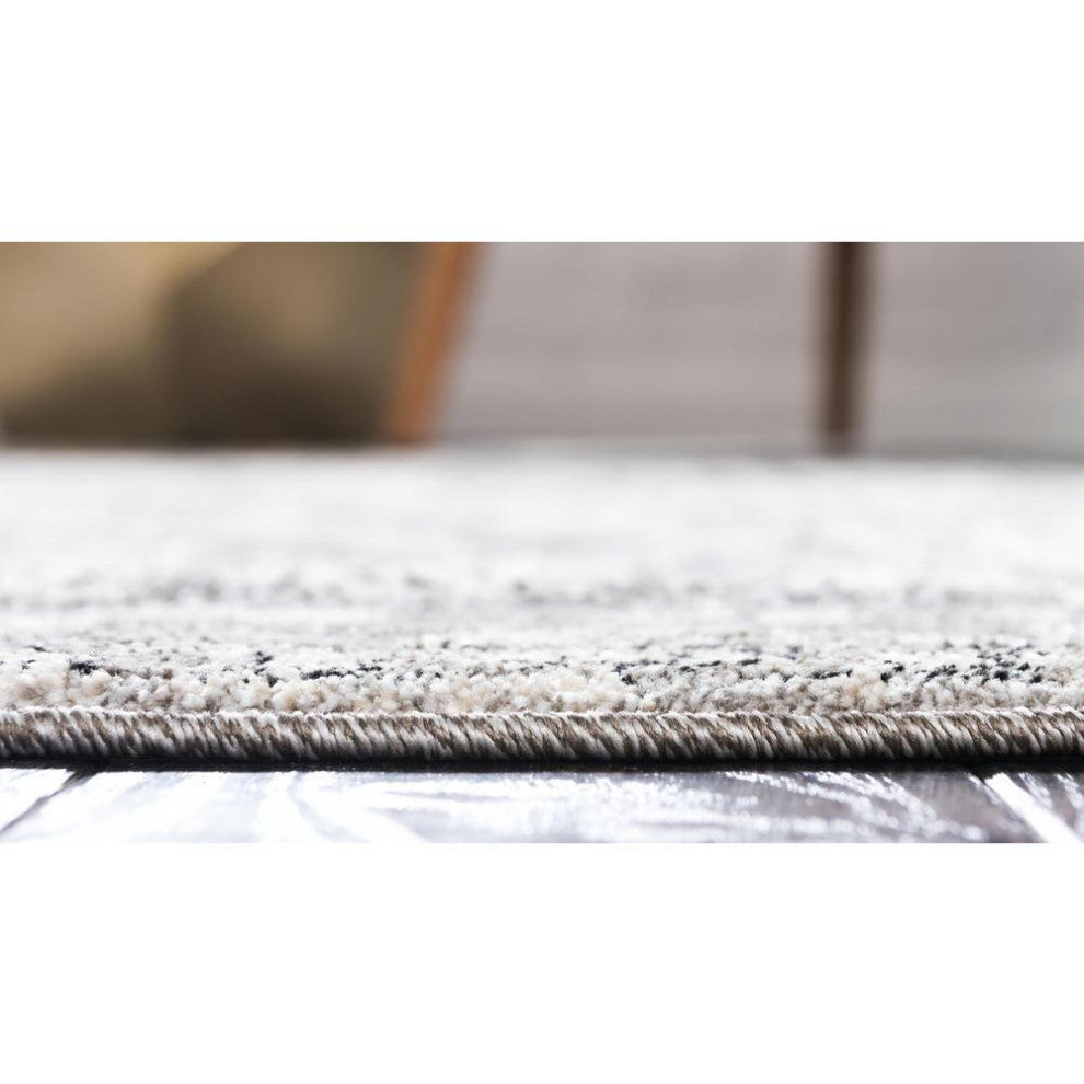 Rug Unique Loom La Jolla Gray Rectangular 3' 3 x 5' 3