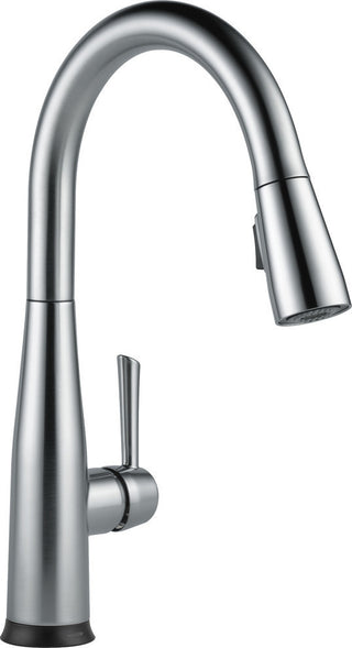 Delta Essa Single Handle Pull-Down Kitchen Faucet With Touch2O Technology, Arcti