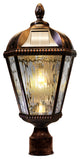 Gama Sonic GS-98B-F-BB Royal Bulb Solar Light 3" Fitter Brushed Bronze