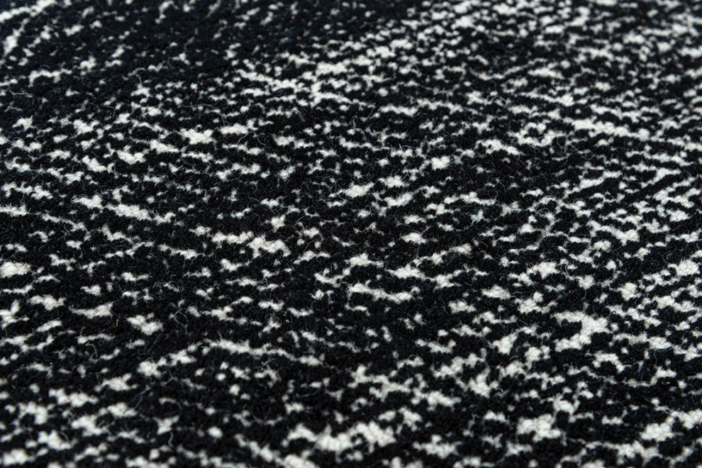 Rizzy Home ETC101 Etchings Area Rug 5'x7'6" Black
