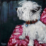 "Dash in the Front" Canvas Print by Tori Campisi, 30x30 cm