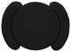 Horizon Boucle Fabric Upholstered Ottoman, Black