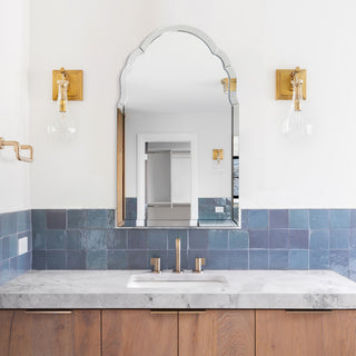 Elegant Beveled rectangular Wall Mirror, Vanity, Bedroom Mirror, 24"x40