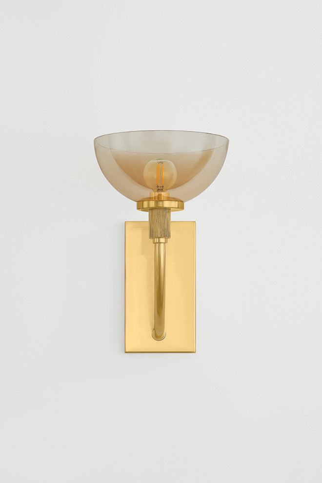Mitzi Eva Wall Sconce Aged Brass