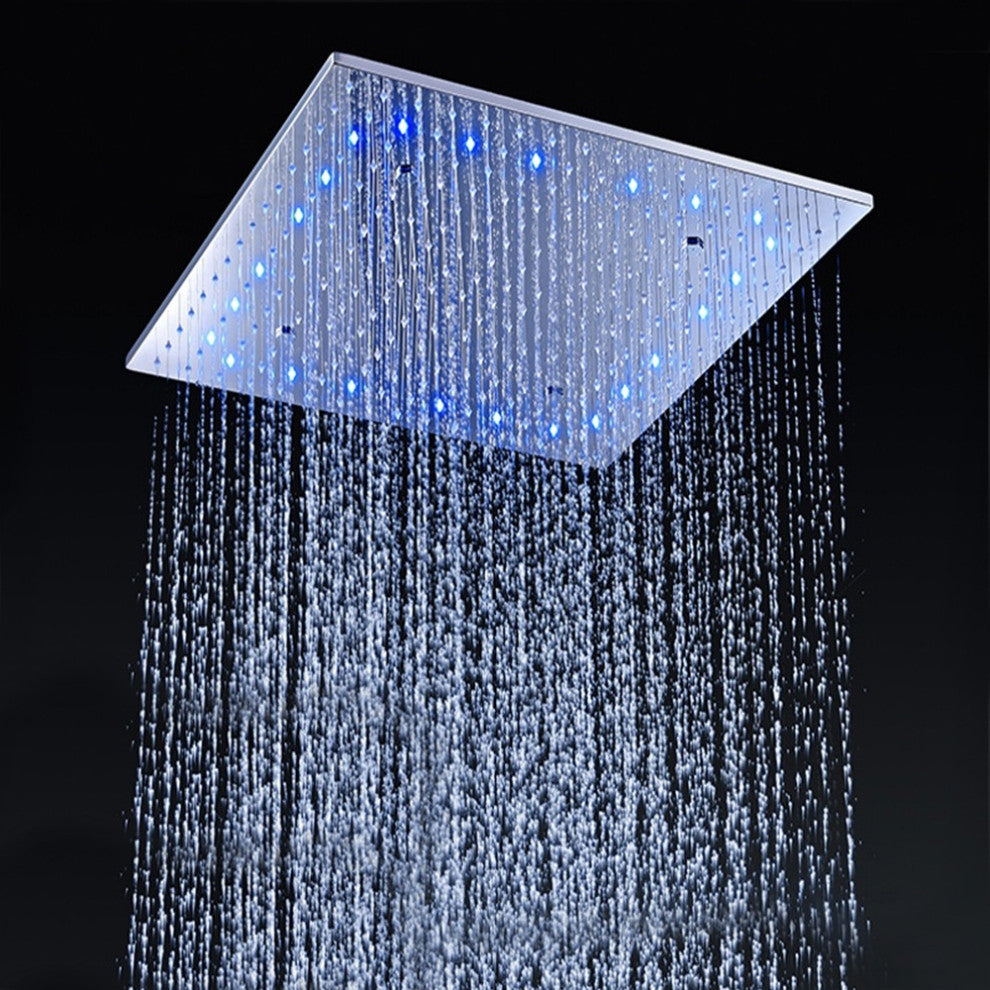 Fontana Lima 20 Inch LED Chrome Shower Set