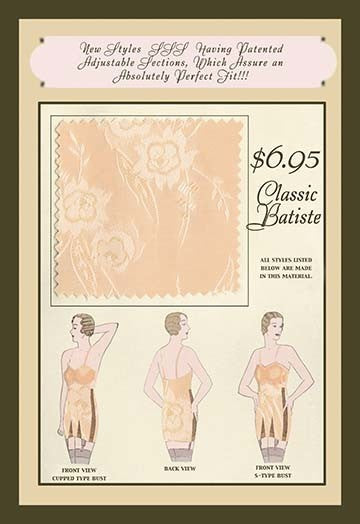 Classic Batiste- Gallery Wrapped Canvas Art 28" x 42"