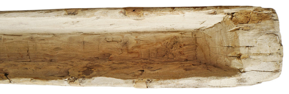 Consigned Old Narrow Wood Trough 1