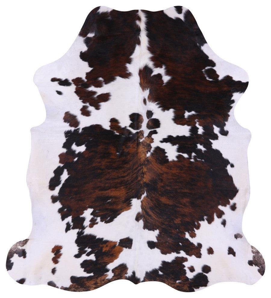 6' 7" X 6' 1" Natural Cowhide Rug C2263
