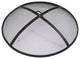 Sunnydaze 22" Diameter Outdoor Round Heavy-Duty Steel Fire Pit Spark Screen