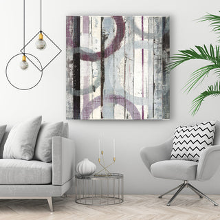 "Plum zephyr" Museum Mounted Canvas Print, 20"x20"