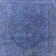Ahgly Company Indoor Square Mid-Century Modern Area Rugs, 3' Square