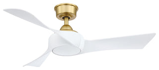 Fanimation Wrap Custom-KIT-44 Wrap Custom 44" 3 Blade Indoor / - Brushed Satin