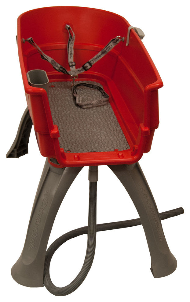 Booster Bath Elevated Pet Bathing Tub Large, Red