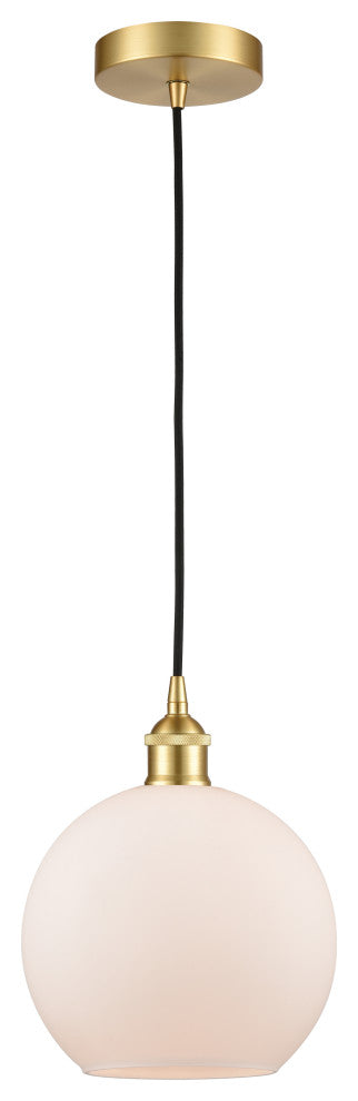 Innovations 616-1P-SG-G121-8 1-Light Mini Pendant, Satin Gold