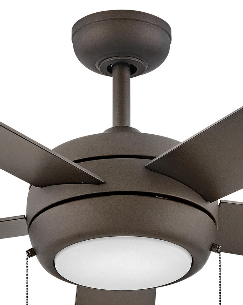 Hinkley Croft 42" Integrated LED Indoor Ceiling Fan, Metallic Matte Bronze