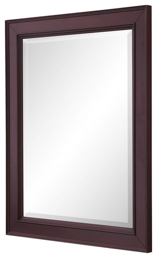 Napa 28" Wall Mirror, Chocolate