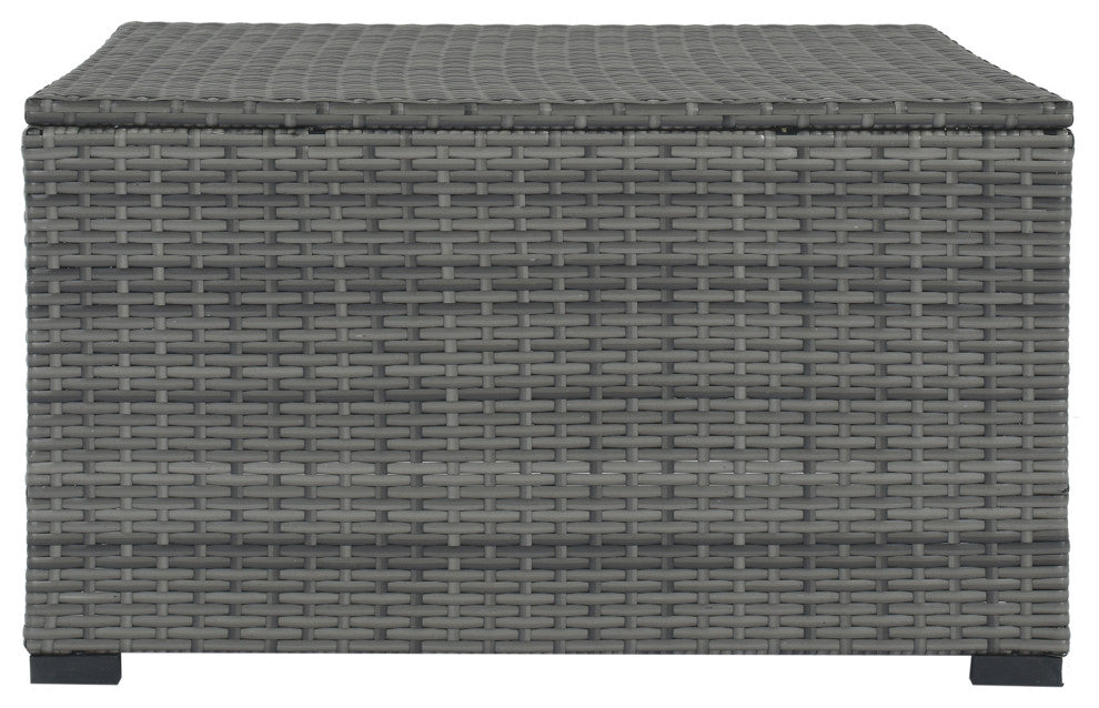 9 Pieces Outdoor Large Wicker Reversible Patio Sectional with Table and Cushions