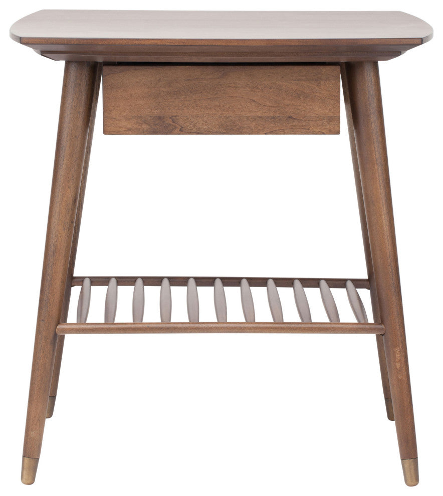 Ari Walnut Wood Side Table, HGST122