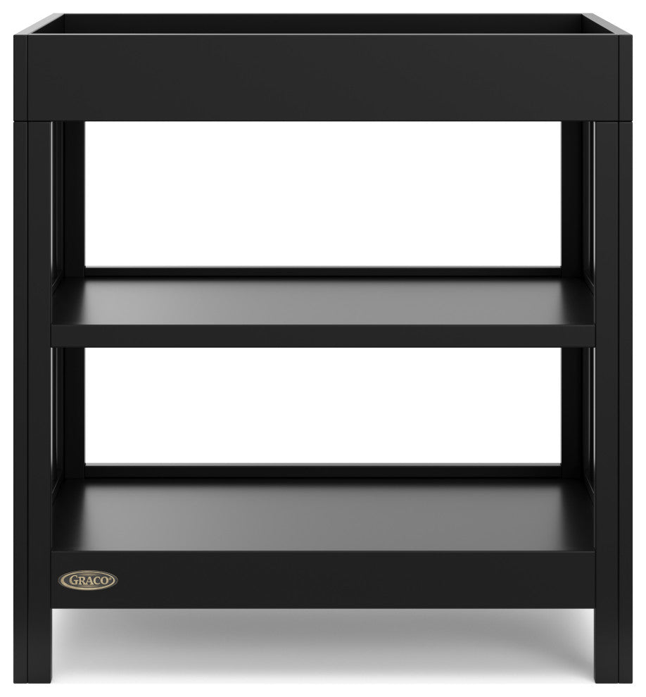 Graco Teddi Changing Table With Water-Resistant Changing Pad, Black