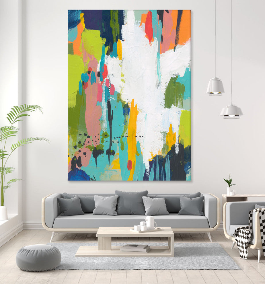 Summer Field - 72 x 54 by Jan Weiss