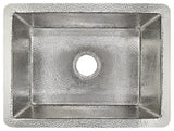 Cocina 21 Copper Kitchen Sink, Polished Nickel