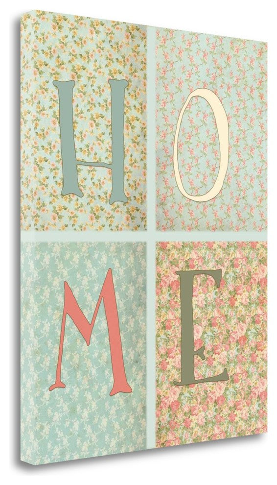 "Shabby Chic Home" By Tara Moss, Giclee Print on Gallery Wrap Canvas