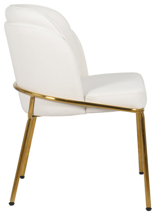 Jagger Upholstered Dining Chair, White, Set of 2