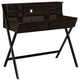 Trove Office Desk, Dark Walnut