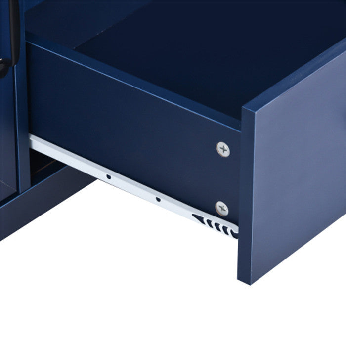 2 Doors and 2 Drawers TV Stand Open Style Cabinet living room Sideboard